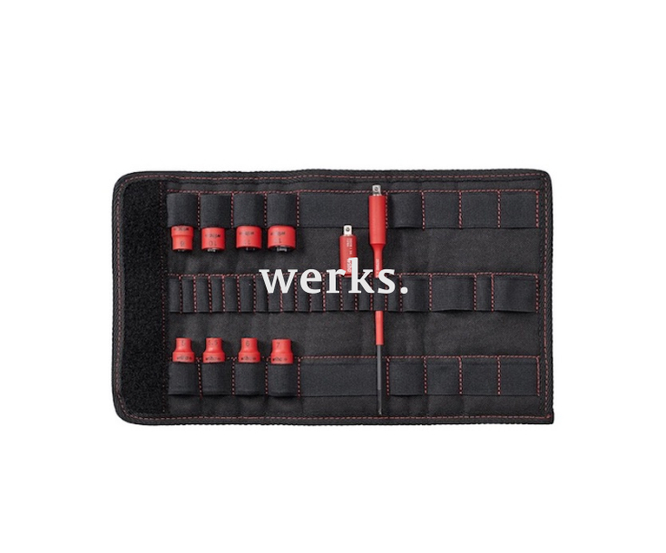 Профессиональный набор VDE инструментов Wiha TorqueVario-S electric 7209N 43466, 10 предметов