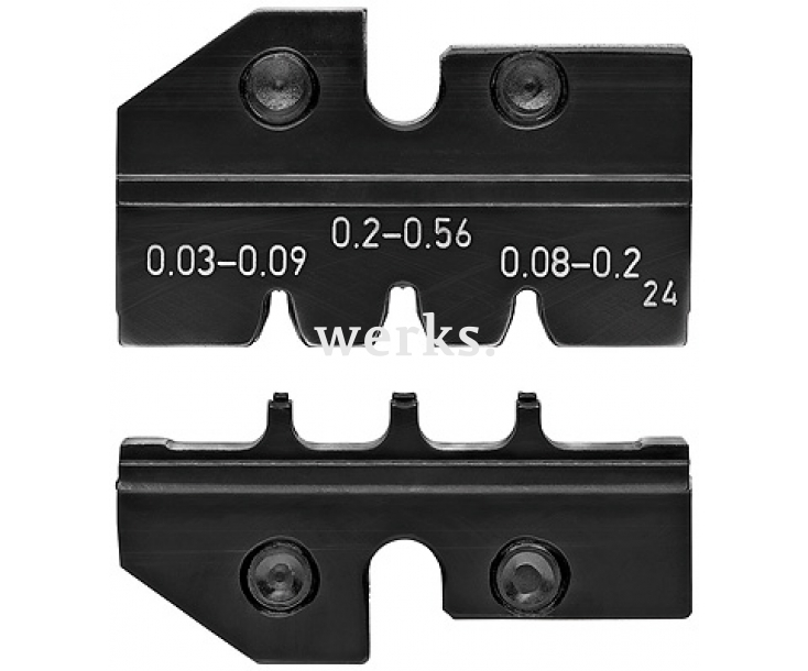  Плашка опрессовочная для штекера типа D-Sub Knipex KN-974924