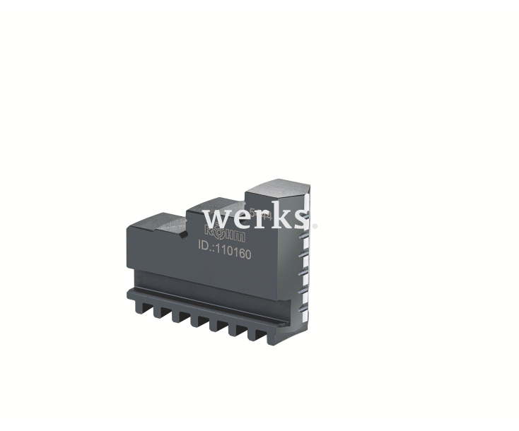 Внутренние кулачки BB, размер 125, комплект из 4 кулачков, DIN 6350, ступенчатые наружу кулачки, закаленные Röhm 110065