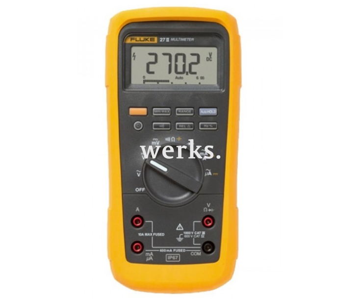 Мультиметр цифровой Fluke 27-II 3947770