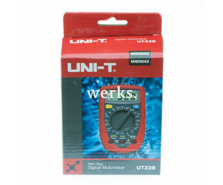 Мультиметр цифровой наладонный UNI-T UT33B