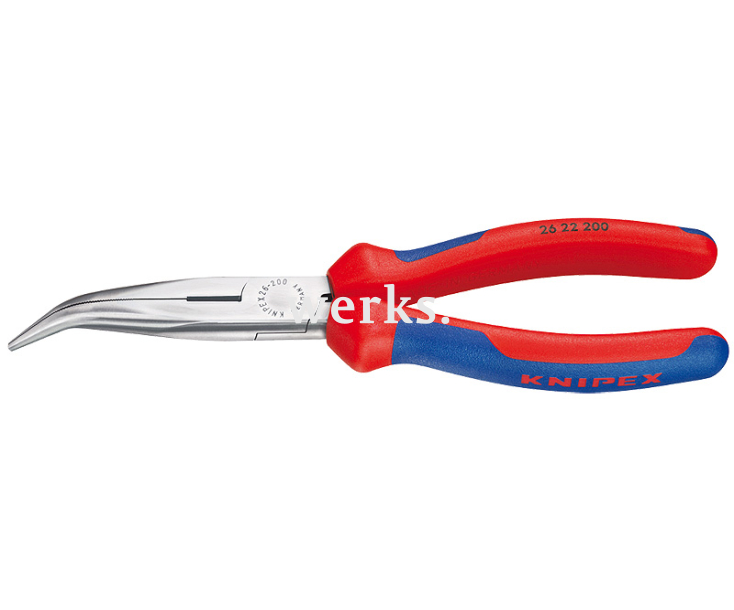 Круглогубцы с заостренными концами, с режущей кромкой Knipex KN-2622200