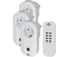 Розетки с пультом управления Brennenstuhl Comfort-Line 1507040 4 предмета