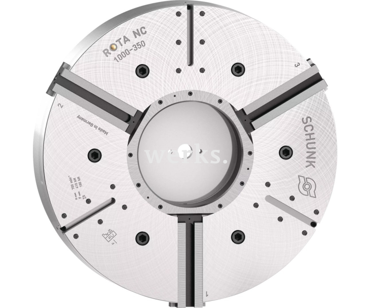 Токарный патрон Schunk ROTA NC 1000-350 Z720-SV90°