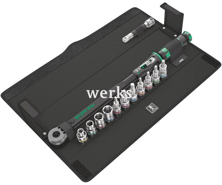 Набор торцевых головок с динамометрическим ключом Wera Click-Torque C 3 Set 1 WE-075680