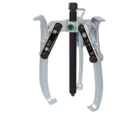 Универсальный трёхзахватный съёмник с разворотными захватами KUKKO 203-4