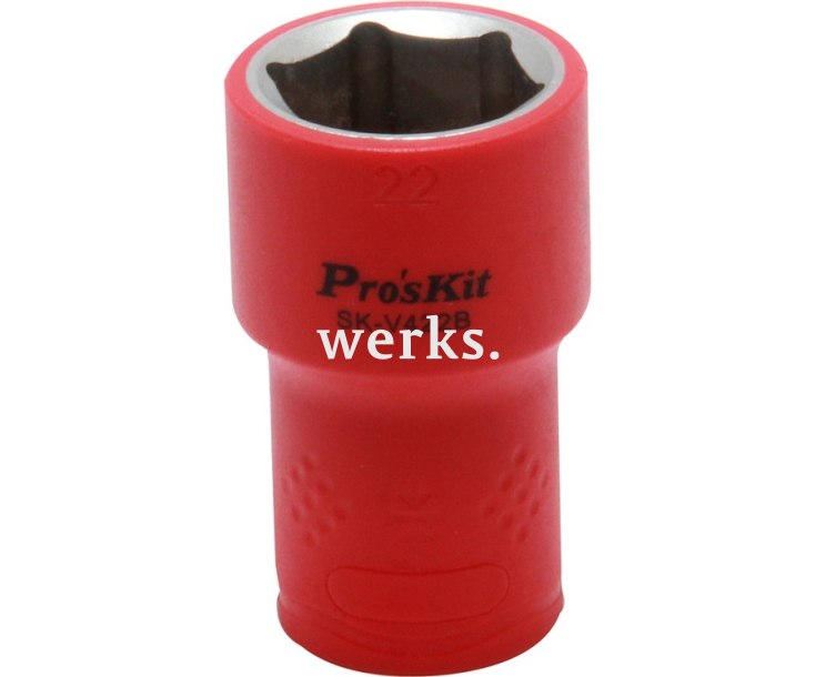 Торцовая головка изолированная 1/2" 22 мм Proskit SK-V422B