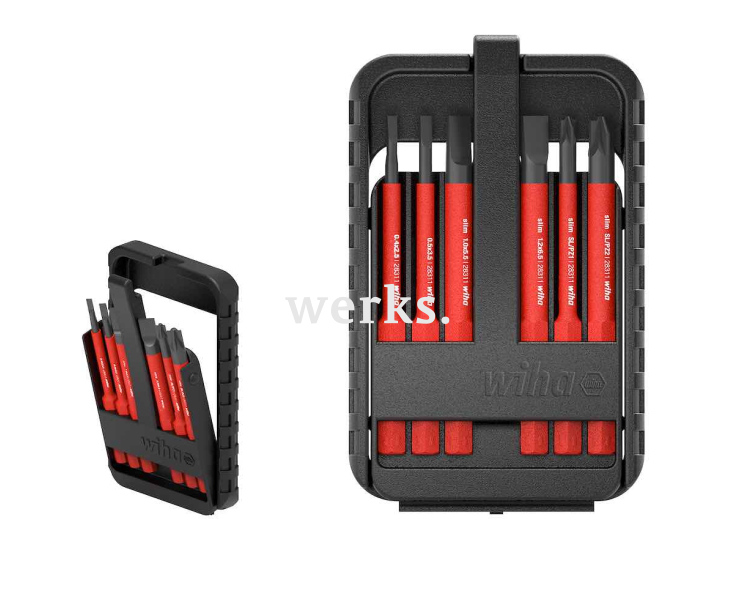 Набор бит VDE Wiha slimBit electric slimVario TORX 2831 43154, 6 предметов