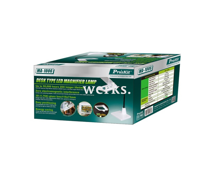 Линза настольная увеличительная ProsKit MA-1006F