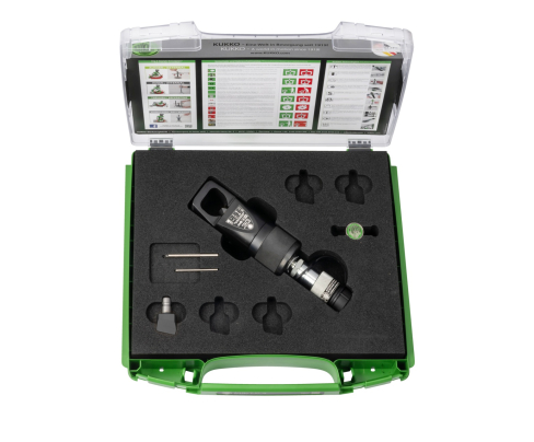 Гидравлический гайкорез с приводом от насоса,  в чемодане KUKKO Y-57-19