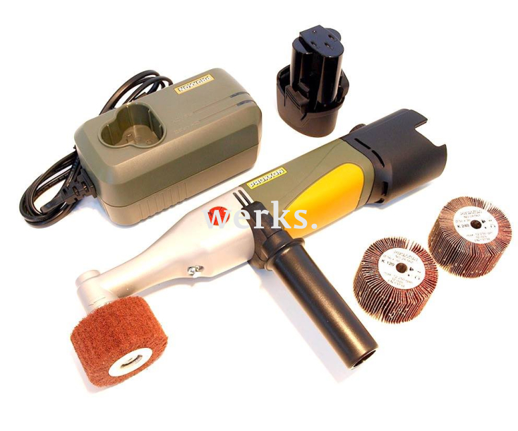 Шлифовальная машина щеточная аккумуляторная Micromot Proxxon WAS/A 29825