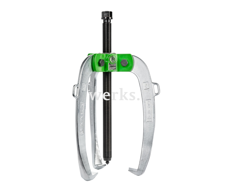 Удобный промышленный съемник с тремя захватами 600 x 350 мм с передающими усилие и самоцентрирующимися лапками. KUKKO 45-8