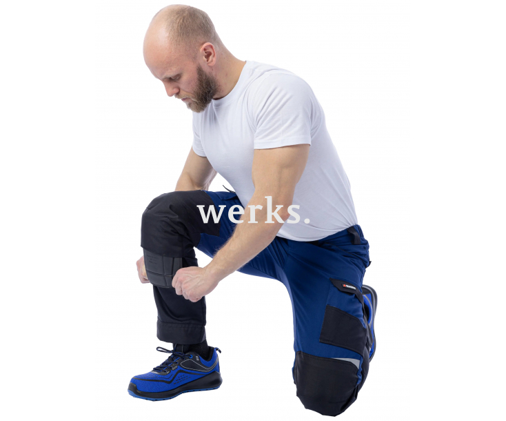 Брюки Brodeks KS302 синий/черный (60)