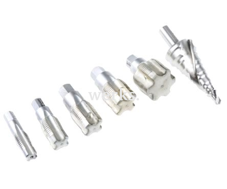 Набор электрика для нарезания мелкой метрической резьбы Mf12x1,5 - Mf32x1,5 Exact GQ-05979 6 предметов