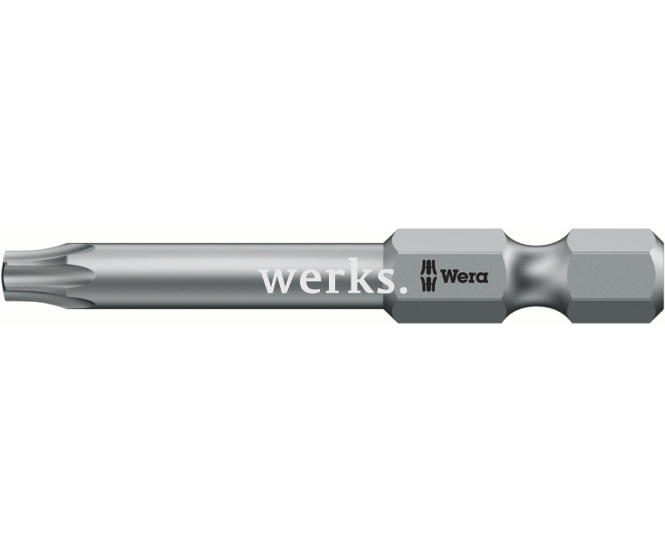 867/4 TORX BO Насадка TX 30 BO х 89 с отверстием Wera WE-060054 (5 шт)