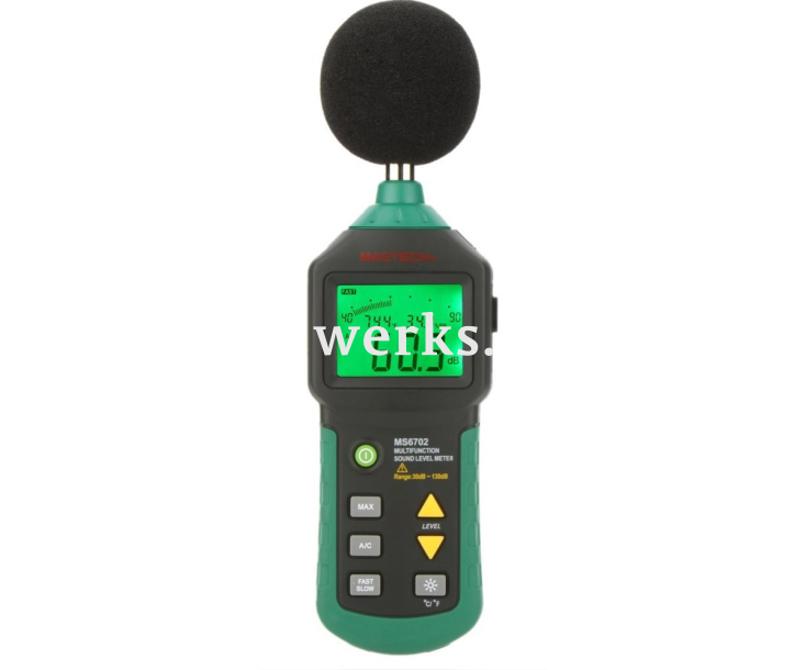 Шумомер цифровой Mastech MS6702