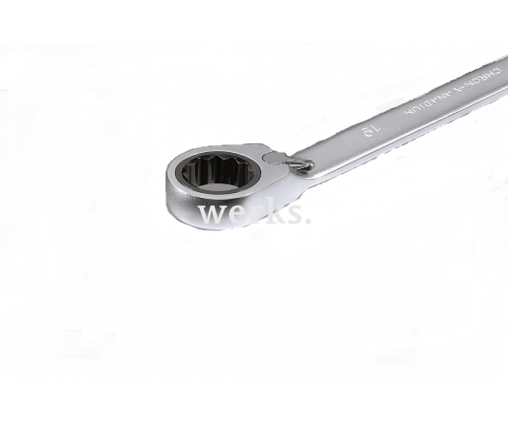 Ключ гаечный трещоточный комбинированный 17 мм Heyco (HEYTEC) HE-50725017080