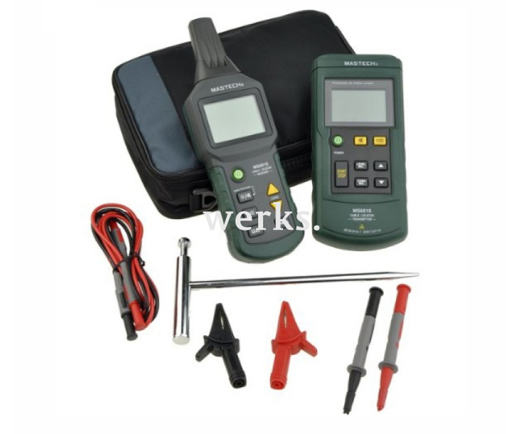 Тестер-детектор скрытой проводки Mastech MS6818