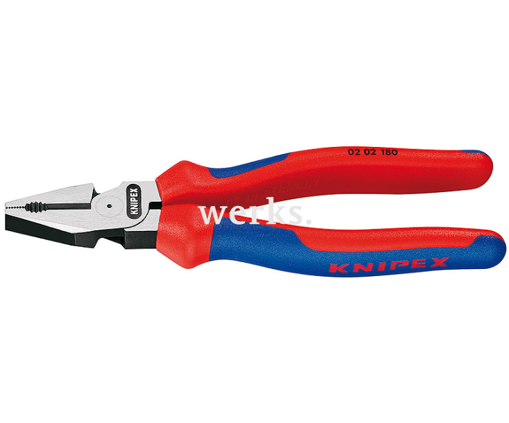 Плоскогубцы комбинированные особой мощности Knipex KN-0202180SB в блистере
