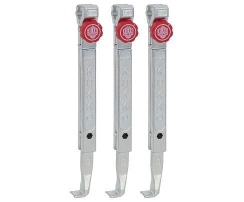 3 захвата с быстрой регулировкой (комплект) KUKKO 1-252-S