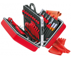 Чемодан универсальный с электроизолированными инструментами, 48 предметов  Knipex KN-989914