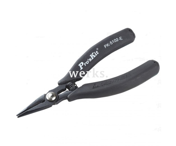 Длинногубцы прецизионные антистатические 1PK-5102E