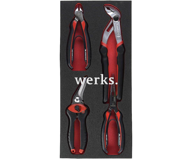 Набор шарнирно-губцевого инструмента 4 пр. Facom MODM.CPEA2