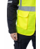 Сигнальный жилет Brodeks KM122 желтый (XL)