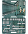 Набор инструмента универсальный 1/4" 1/2"DR 78 предметов Jonnesway S04H52478S