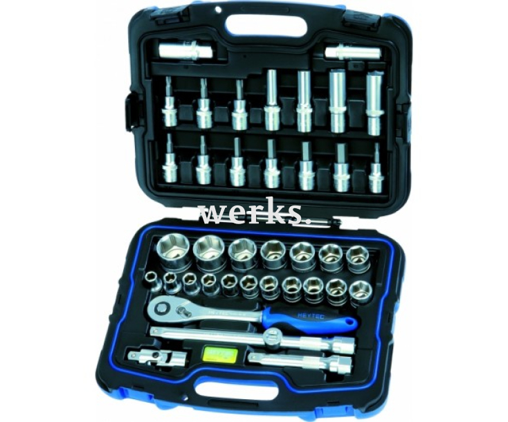 Набор торцовых головок 1/2" 50853-3015 Heyco (HEYTEC) HE-50853301583 39 предметов