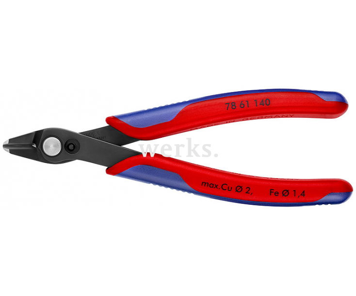 Кусачки прецизионные Electronic Super Knips XL Knipex KN-7861140SB