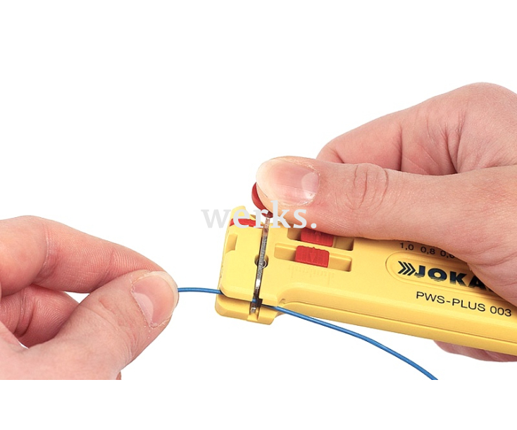 Инструмент PWS-Plus 001 для снятия изоляции с телекоммуникационных кабелей Jokari JK 40024
