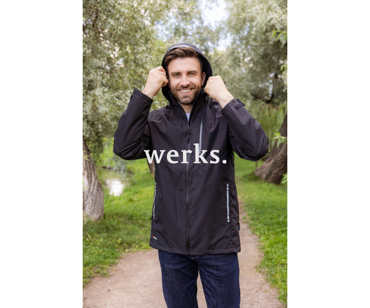 Летняя куртка-парка Brodeks KS213 черный (XXL)