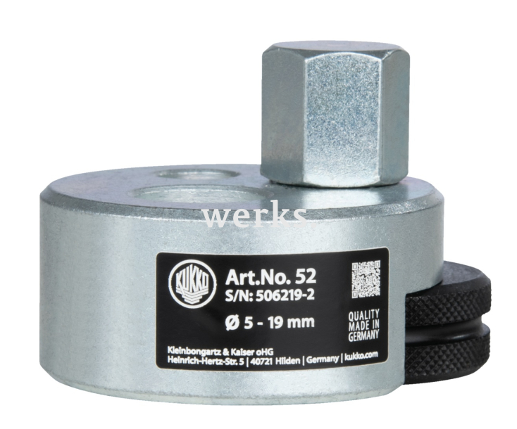 Шпильковёрт с большим диапазоном зажима KUKKO 52