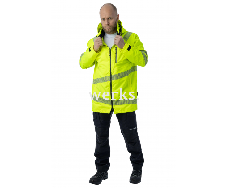 Летняя сигнальная куртка-парка Brodeks KS 223 желтый (XS)