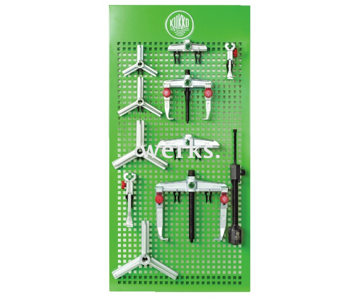 Набор съёмников для гидравлического наружного демонтажа, серия Тор KUKKO WT-002