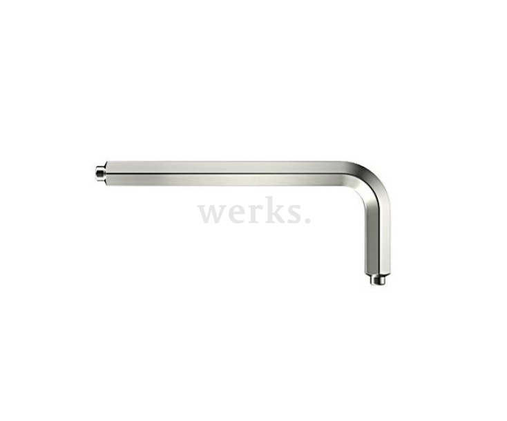 Шестигранный штифтовый ключ Wiha 359 01258 6 х 94 с хвостовиком короткий никелированный