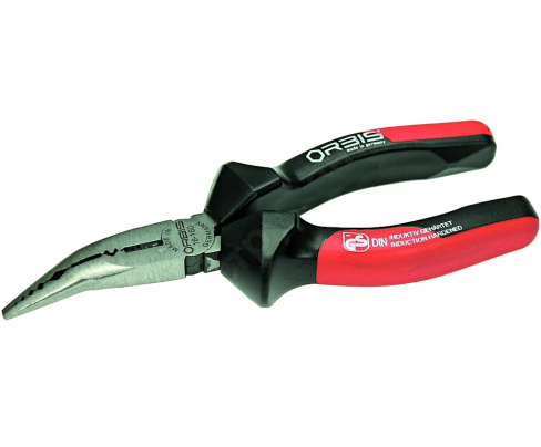 Плоскогубцы многофункциональные изогнутые с режущими губками 160 мм Orbis 16-160/20RR