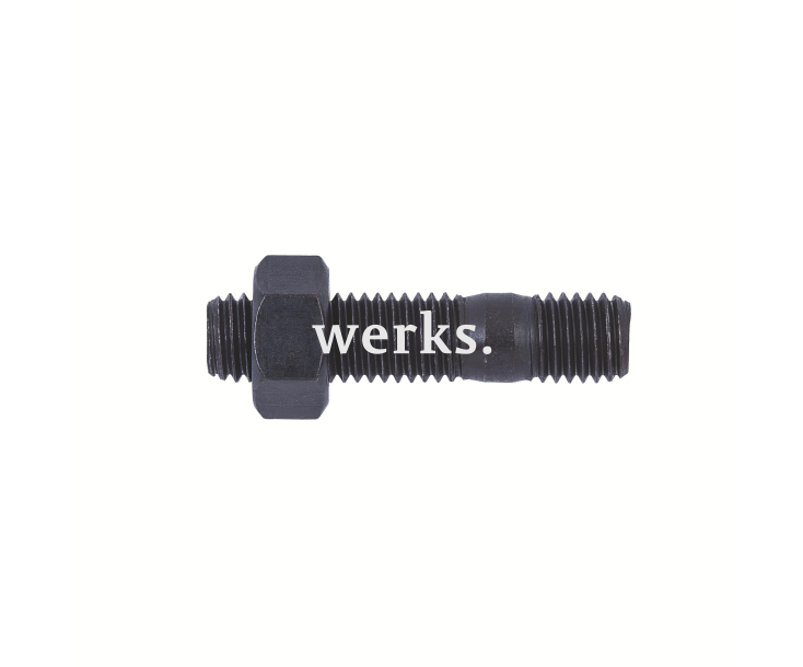 Установочный винт с гайкой, М24х65, под конус 15 Röhm 127618