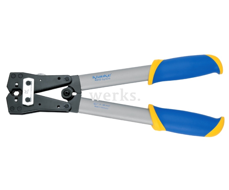 Пресс-клещи для медных кабельных наконечников 6–50 мм², шестигранный обжим Klauke SYNCRO KLKK05D