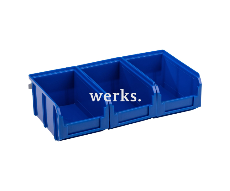 Органайзер настенный Стелла-техник V-2-440-синий , 3 ящика V-2