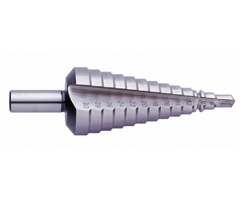 Сверло ступенчатое по металлу 12 - 20 мм Exact GQ-05322 хвостовик Rotastop