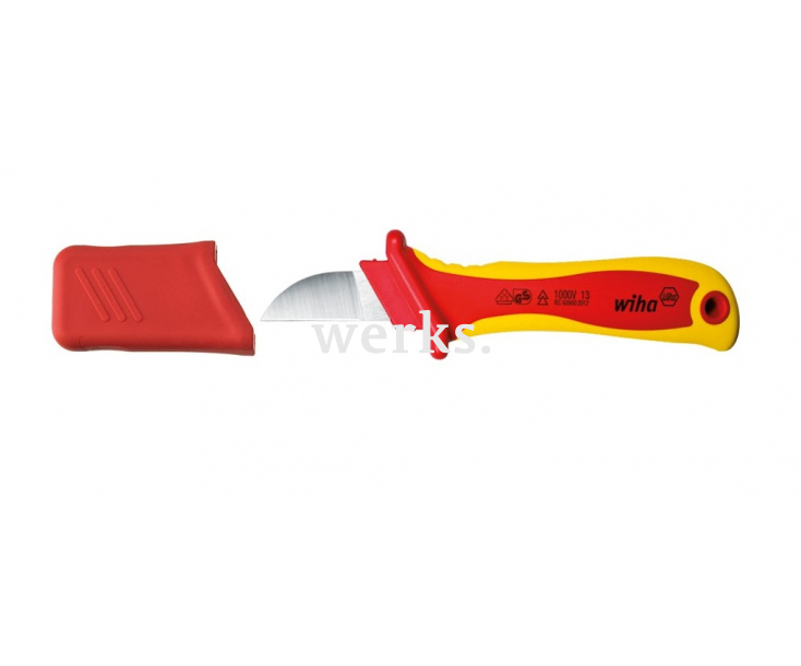 Нож для снятия изоляции с кабелей Wiha 246 80 SB 38798
