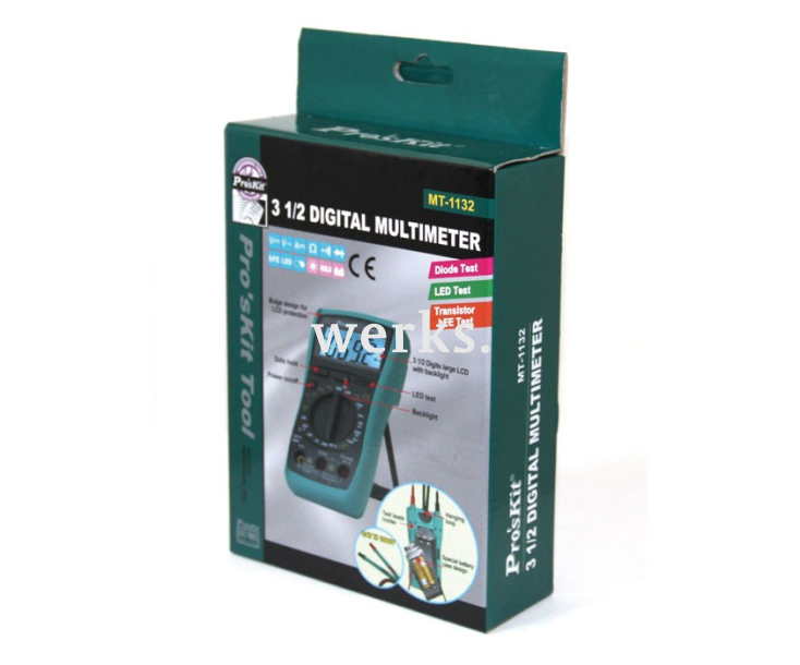 Мультиметр цифровой ProsKit MT-1132