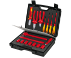 Чемодан с 17 электроизолированными инструментами Knipex KN-989911