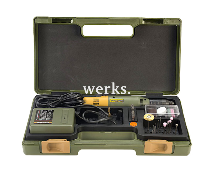 Бормашина Proxxon Micromot 60/E с трансформатором и насадками 28515