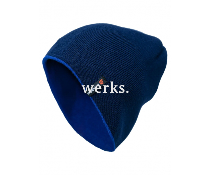 Шапка Brodeks Light Bicolor синий синий