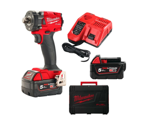 Гайковерт Milwaukee M18 FIW2P12-502X FUEL (Li-Ion 5 Ач) (4933478447)