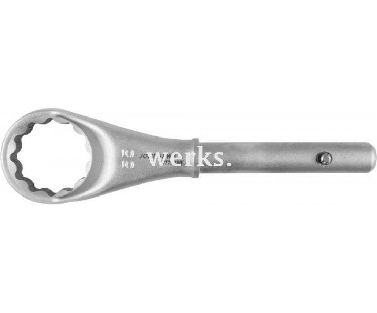 Ключ накидной усиленный 55 мм d24.5/300 мм Jonnesway W77A155