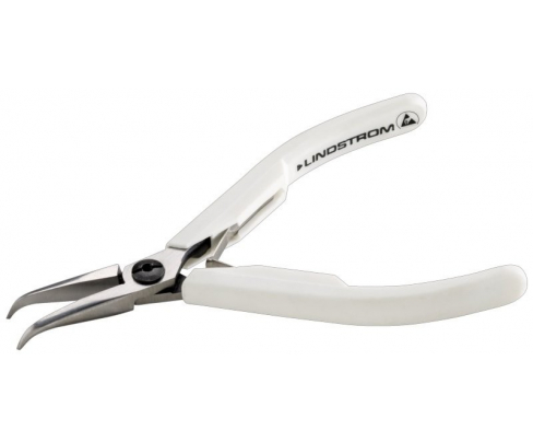 Плоскогубцы с длинными узкими загнутыми губками 129мм Lindstrom 7892
